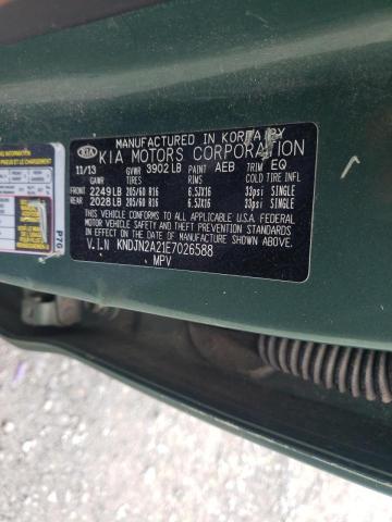 Photo 10 from auction – 2014 KIA SOUL with VIN KNDJN2A21E7026588