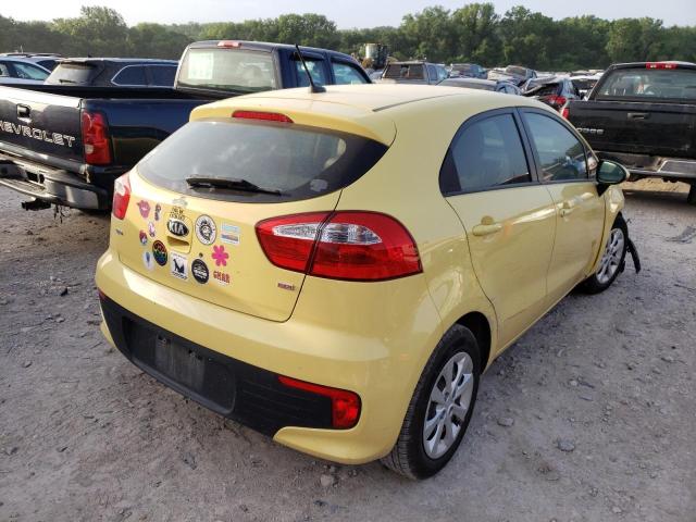 Photo 4 from auction – 2016 KIA RIO LX with VIN KNADM5A33G6549756