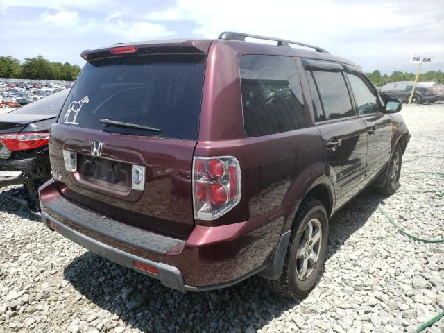 Photo 4 from auction – 2007 HONDA PILOT EXL with VIN 5FNYF28517B024588