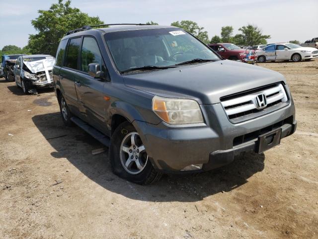 HONDA PILOT EXL 2008 with VIN 5FNYF186X8B034332 - Photo from auction