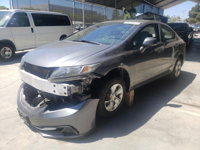 Photo 2 from auction – 2013 HONDA CIVIC LX with VIN 19XFB2F52DE261145