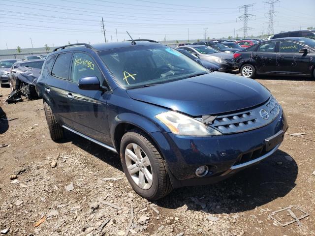 NISSAN MURANO SL 2007 with VIN JN8AZ08W07W636643 - Photo from auction