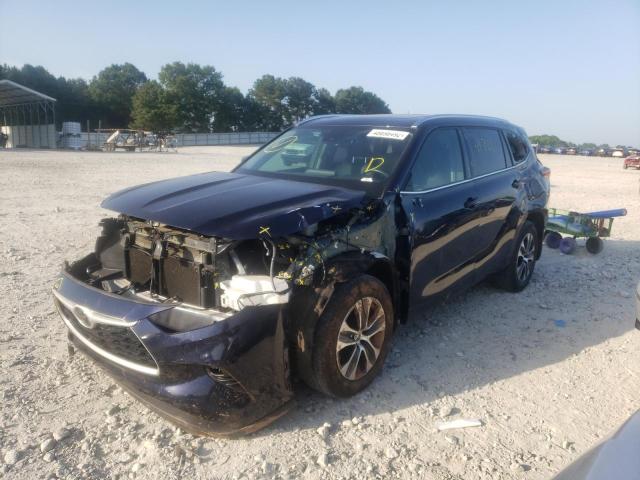 Photo 2 from auction – 2021 TOYOTA HIGHLANDER with VIN 5TDGZRBH8MS084941