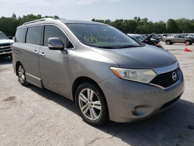 NISSAN QUEST S 2013 with VIN JN8AE2KP1D9069054 - Photo from auction