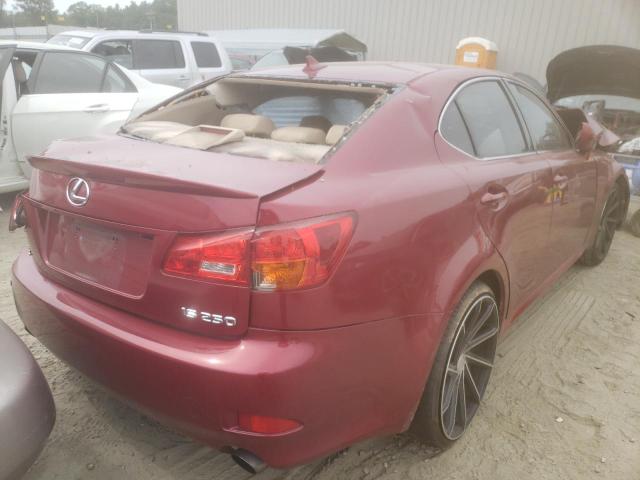 Photo 4 from auction – 2007 LEXUS IS 250 with VIN JTHBK262175027954