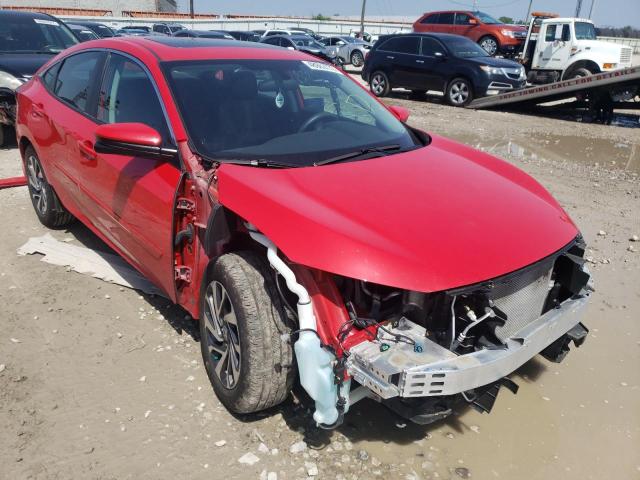 HONDA CIVIC EX 2018 with VIN 2HGFC2F71JH575076 - Photo from auction
