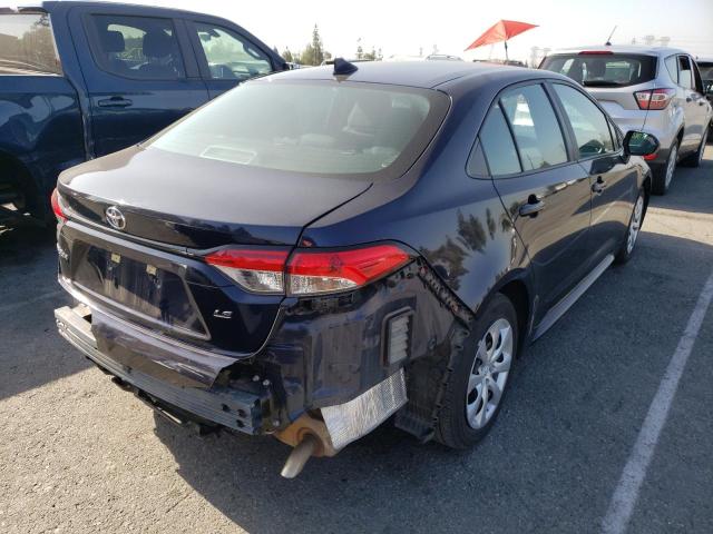 Photo 4 from auction – 2021 TOYOTA COROLLA LE with VIN 5YFEPMAE3MP180797