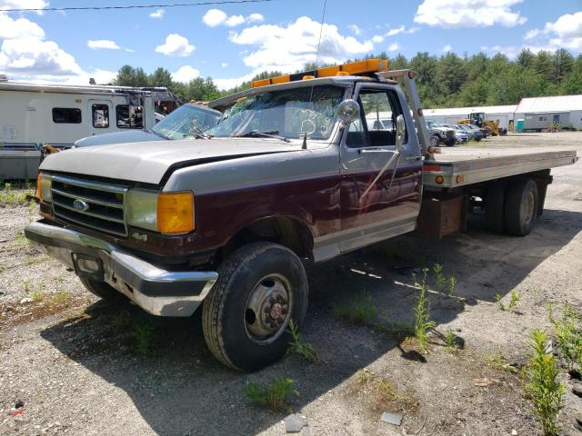 Photo 2 from auction – 1991 FORD F350 with VIN 2FDKF38G5MCA46833