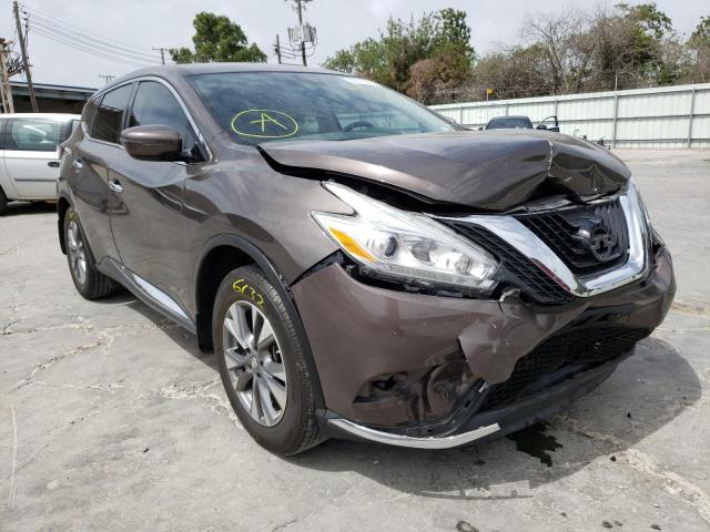 NISSAN MURANO S 2016 with VIN 5N1AZ2MG6GN126515 - Photo from auction