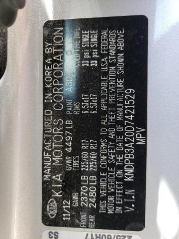Photo 10 from auction – 2013 KIA SPORTAGE B with VIN KNDPB3A20D7421529