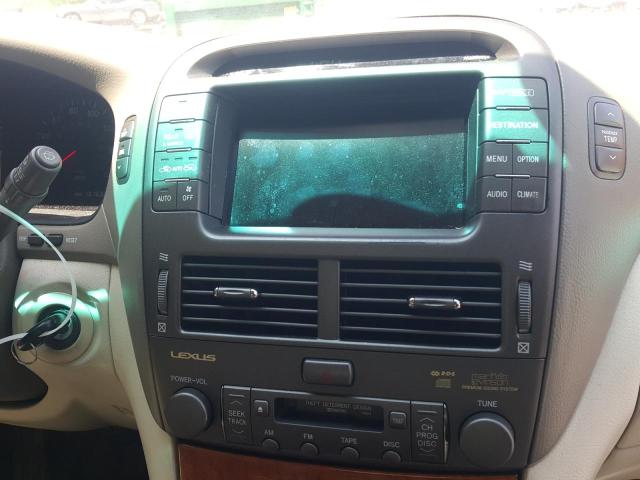 Photo 9 from auction – 2001 LEXUS LS 430 with VIN JTHBN30F010017204