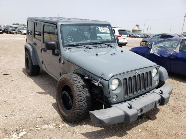 Photo 1 from auction – 2014 JEEP WRANGLER U with VIN 1C4BJWDGXEL135752