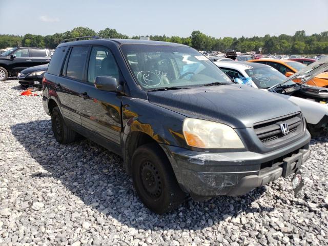 HONDA PILOT EXL 2003 with VIN 2HKYF18783H618280 - Photo from auction