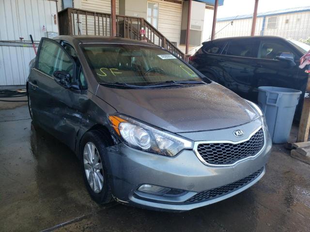 KIA FORTE EX 2014 with VIN KNAFX5A83E5168214 - Photo from auction
