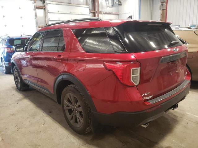 Photo 3 from auction – 2021 FORD EXPLORER X with VIN 1FMSK8DH7MGA22989