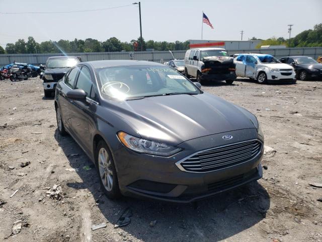 FORD FUSION SE 2017 with VIN 3FA6P0HD1HR328025 - Photo from auction