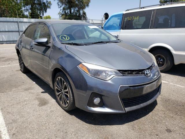 TOYOTA COROLLA L 2014 with VIN 5YFBURHE0EP151385 - Photo from auction
