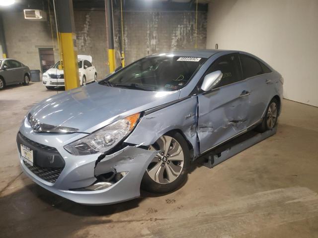 Photo 2 from auction – 2015 HYUNDAI SONATA HYB with VIN KMHEC4A4XFA119520