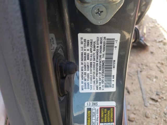 Photo 10 from auction – 2010 HONDA CIVIC VP with VIN 19XFA1F36AE039425