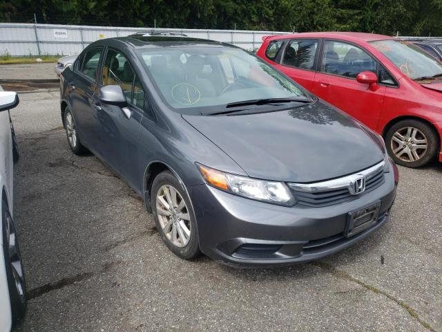 HONDA CIVIC EXL 2012 with VIN 2HGFB2F96CH528374 - Photo from auction