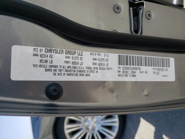Photo 10 from auction – 2011 CHRYSLER 300 LIMITE with VIN 2C3CA5CG1BH582760