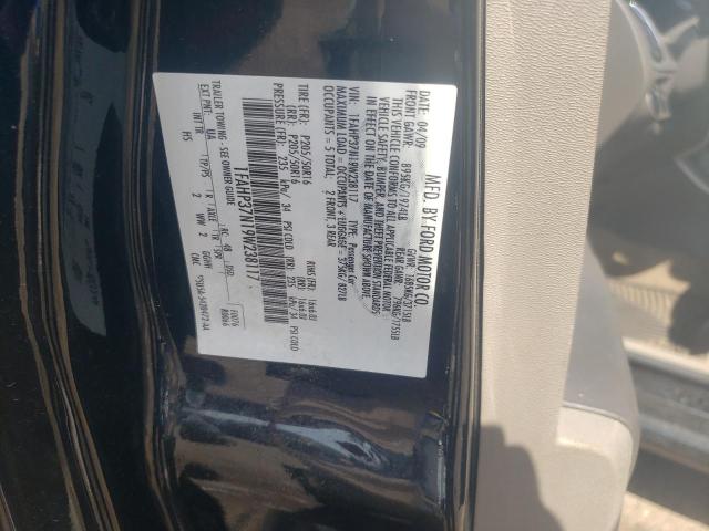 Photo 10 from auction – 2009 FORD FOCUS SEL with VIN 1FAHP37N19W238117