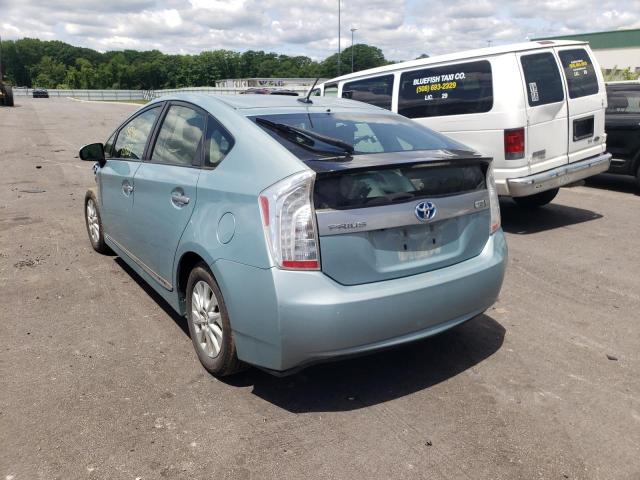 Photo 3 from auction – 2012 TOYOTA PRIUS PLUG with VIN JTDKN3DP8C3006781