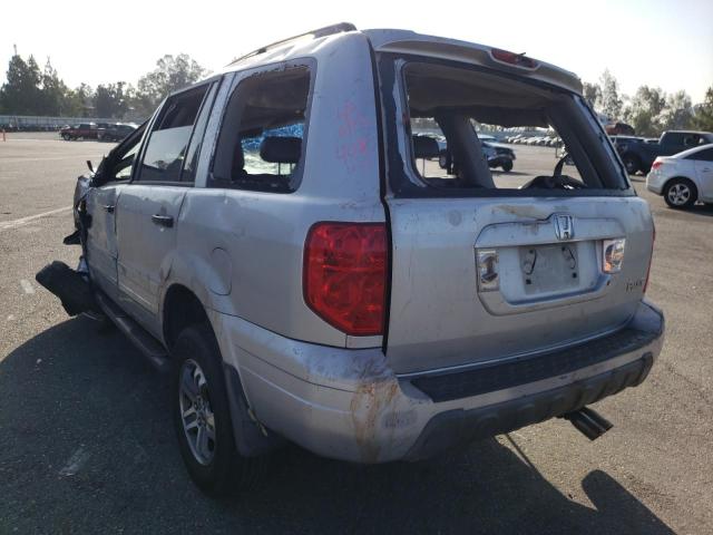 Photo 3 from auction – 2005 HONDA PILOT EXL with VIN 5FNYF18545B042008