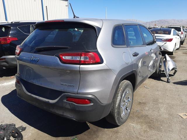 Photo 4 from auction – 2016 JEEP CHEROKEE S with VIN 1C4PJLAB3GW376910