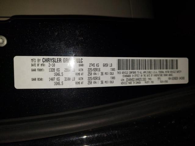 Photo 10 from auction – 2010 DODGE CARAVAN with VIN 2D4RN5D10AR251393