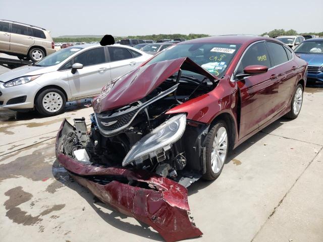Photo 2 from auction – 2015 CHRYSLER 200 LIMITE with VIN 1C3CCCAB5FN706516