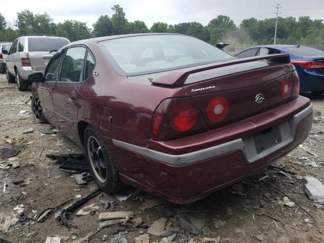 Photo 3 from auction – 2002 CHEVROLET IMPALA with VIN 2G1WF52E329189338