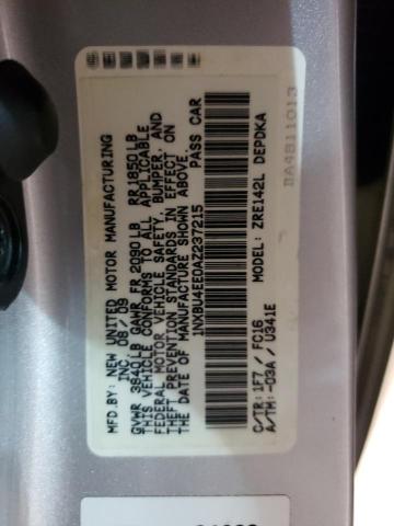 Photo 10 from auction – 2010 TOYOTA COROLLA BA with VIN 1NXBU4EE0AZ237215