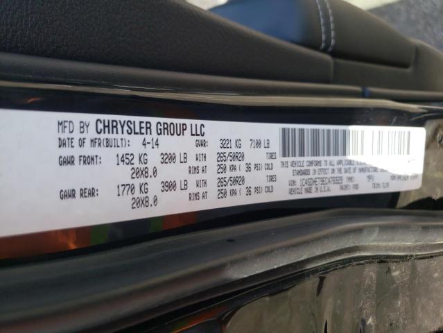 Photo 10 from auction – 2014 DODGE DURANGO CI with VIN 1C4SDHET9EC476929