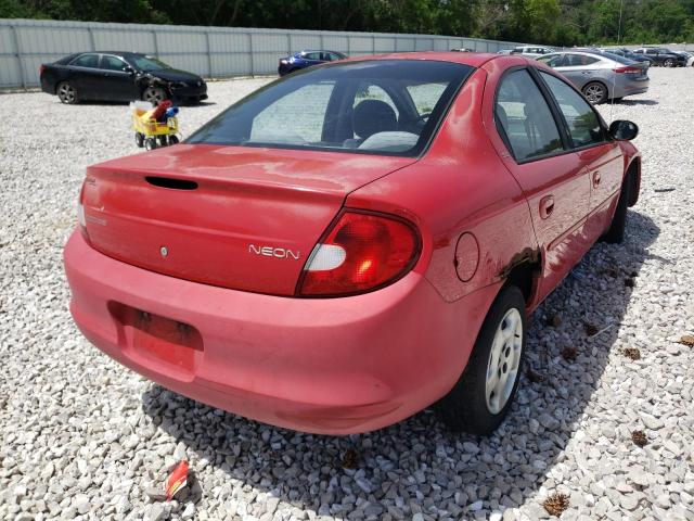 Photo 4 from auction – 2001 DODGE NEON SE with VIN 1B3ES46C91D249630