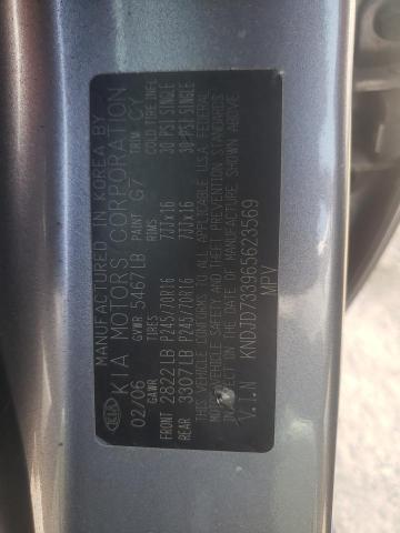 Photo 10 from auction – 2006 KIA SORENTO EX with VIN KNDJD733965623569