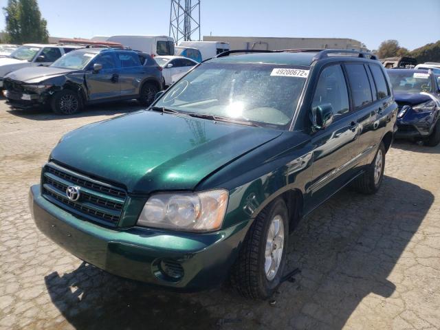 Photo 2 from auction – 2001 TOYOTA HIGHLANDER with VIN JTEGD21AX10019108