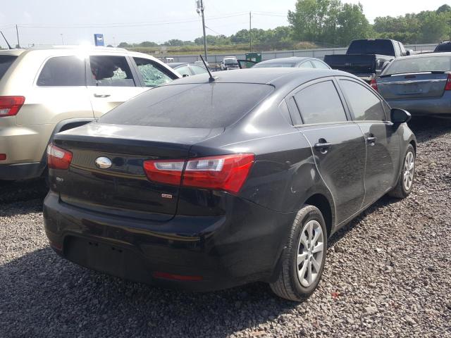 Photo 4 from auction – 2014 KIA RIO LX with VIN KNADM4A36E6374913