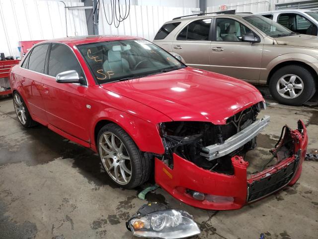 AUDI S4 QUATTRO 2006 with VIN WAUGL78E36A261735 - Photo from auction