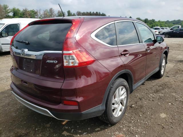 Photo 4 from auction – 2016 HONDA CR-V EX with VIN 2HKRM4H54GH651986