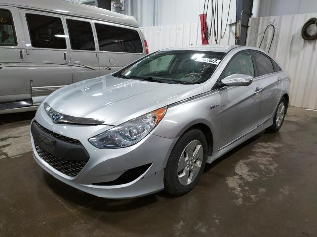 Photo 2 from auction – 2011 HYUNDAI SONATA HYB with VIN KMHEC4A45BA017617