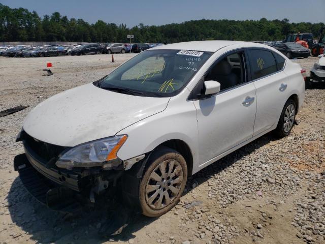 Photo 2 from auction – 2015 NISSAN SENTRA S with VIN 3N1AB7AP3FY294448