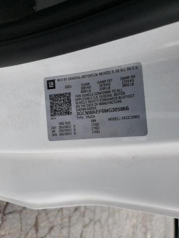 Photo 10 from auction – 2021 CHEVROLET SILVERADO with VIN 3GCNWAEF6MG305866