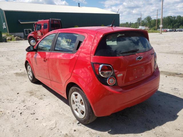 Photo 3 from auction – 2014 CHEVROLET SONIC LS with VIN 1G1JA6SG9E4119138