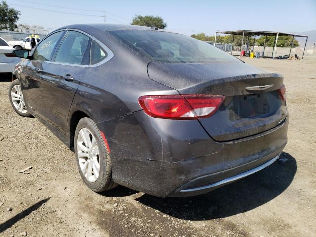 Photo 3 from auction – 2015 CHRYSLER 200 LIMITE with VIN 1C3CCCAB1FN666502