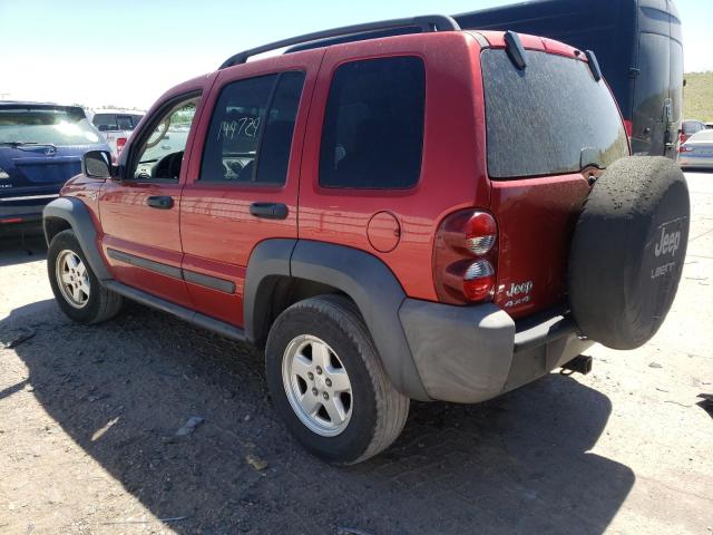 Photo 3 from auction – 2007 JEEP LIBERTY SP with VIN 1J4GL48K37W718081