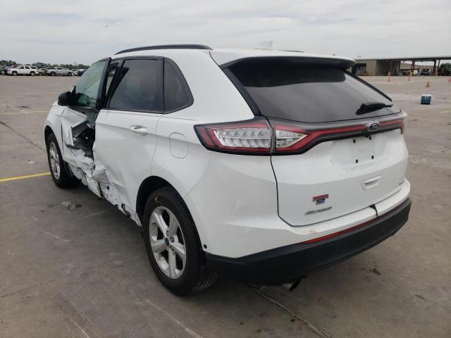 Photo 3 from auction – 2015 FORD EDGE SE with VIN 2FMTK3G91FBB91590