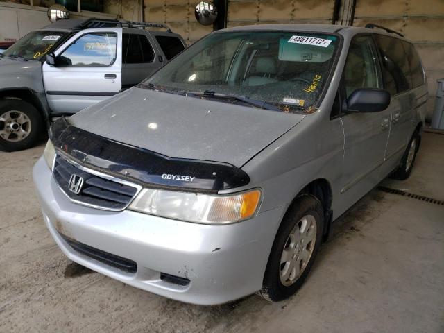 Photo 2 from auction – 2002 HONDA ODYSSEY EX with VIN 2HKRL18022H506413