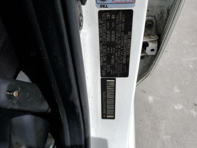 Photo 10 from auction – 2012 KIA FORTE EX with VIN KNAFU4A20C5598195