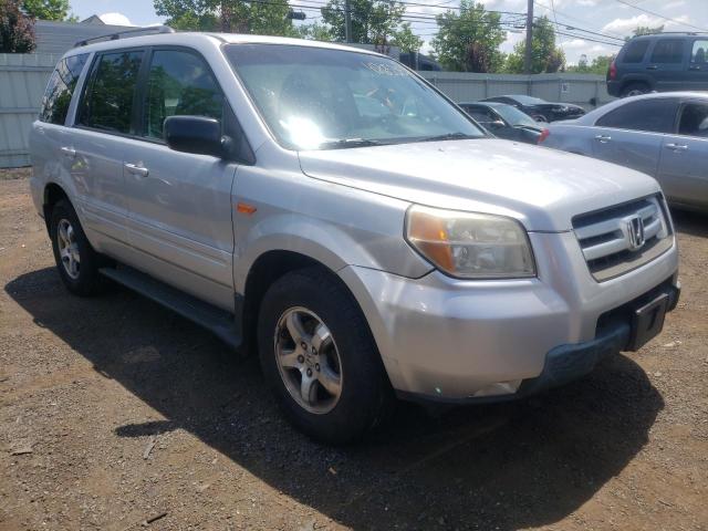 HONDA PILOT EX 2006 with VIN 2HKYF18586H563087 - Photo from auction